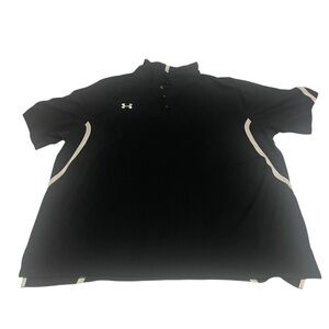 Under Armour Shirt Men’s Small Black Lightweight‎ Activewear Embroidered Logo